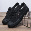 Thickened Liberation Shoes Men's Labor Protection Shoes Building Construction Site Shoes 2022 New Rubber Shoes Wear-Resistant Non-Slip Breathable Canvas Shoes. 