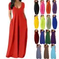 Ladies Cotton Soft Lounge Maxi Tunic Dress – Comfortable and Breathable. 