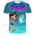 New Disney T-Shirts The Ghost And Molly Mcgee Cartoon Anime 3D Print Men Women Fashion Oversized T Shirt Kids Tees Tops Clothing. 