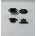 AC 250V 10A C14 Panel Mount Power Connector Socket for Rice Cooker Replacement parts 1 Peace. 