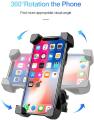 Bike Phone Mount Anti Shake and Stable Cradle Clamp with 360° Rotation Bicycle Phone Mount/Bike Accessories/Bike Phone Holder -Black. 