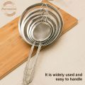 VOLL - Fine Mesh Strainer for Kitchen Stainless Steel Tea Colander Long Handle Food Sifter Flour Sieve Baking Tool, 7cm. 