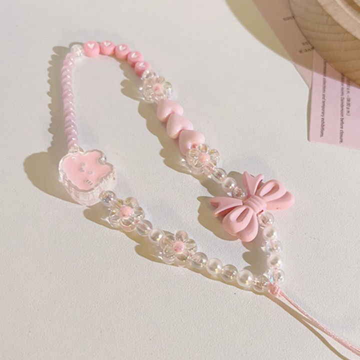 Korean%20Cute%20Charm%20Bear%20Love%20Heart%20Bowknot%20Phone%20Chains%20For%20Women%20Girls%20Jewelry%20Strap%20Pink%20Beaded%20Lanyard%20Hanging%20Cord%20Bracelet%20-%20Image%206