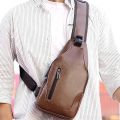 Men's Crossbody Bags Men's USB Chest Bag Designer Messenger bag Leather Shoulder Bags Diagonal Package 2023 New Back Pack Travel. 