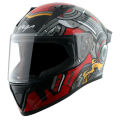 VEGA BOLT SUPERHERO DOT AND ISI DUAL CERTIFIED SUPER COOL HELMET. 