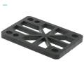 3x4 Pieces Skateboard Longboard Shock Pads Risers 0.6cm Or 0.8cm Black 6mm.