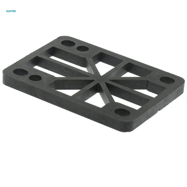 3x4%20Pieces%20Skateboard%20Longboard%20Shock%20Pads%20Risers%200.6cm%20Or%200.8cm%20Black%206mm%20-%20Image%207