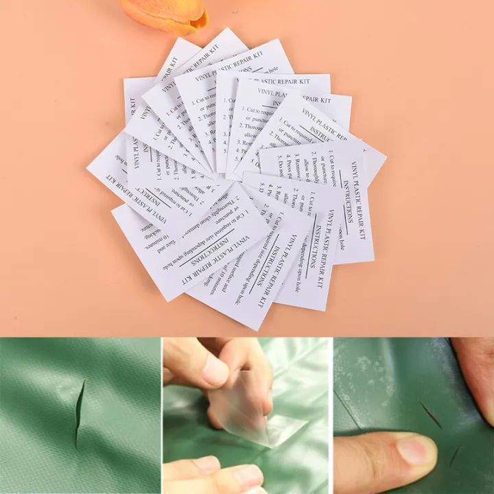 10%20x%20PVC%20Repair%20Adhesive%20Patch%20Inflatable%20Swimming%20Float%20Air%20Bed%20Patches%20-%20Image%202