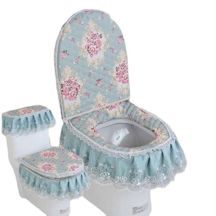 Four%20Seasons%20Toilet%20Cushion%20Seat%20Gold%20Velvet%20Lace%20Fabric%20Toilet%20Cushion%20Three-Piece%20Set%20Toilet%20Cover%20Cushion%20Zipper%20Summer%20Model%20-%20Image%204