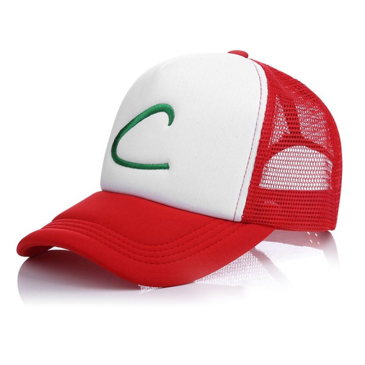 Pokemon%20Ash%20Ketchum%20Sun%20Hat%20Anime%20Figure%20Peaked%20Caps%20Cartoon%20Mesh%20Hats%20Cosplay%20Pokeball%20Baseball%20Cap%20Adjustable%20Hat%20for%20Children%20-%20Image%205