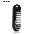 【Daily Necessities For Anyone Store】CestoMen 1 Pcs Men Beard Comb Small Metal Hairdresser Moustache Massage Anti-static Hair Combs Hair.