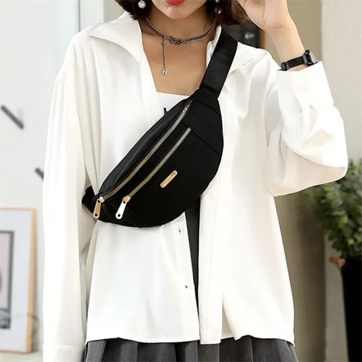Women%20Waist%20Bag%20Pack%20Purse%20Casual%20Large%20Phone%20Belt%20Bag%20Pouch%20Women's%20Canvas%20Travel%20Phone%20Bag%20Fanny%20Banana%20Bag%20Hip%203%20Pockets%20Conbo%20-%20Image%206