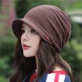New Fashion Hat Women Solid Casual Plait India Hat Muslim Ruffle Cancer Chemo Hat Beanie Scarf Turban Head Wrap Cap. 