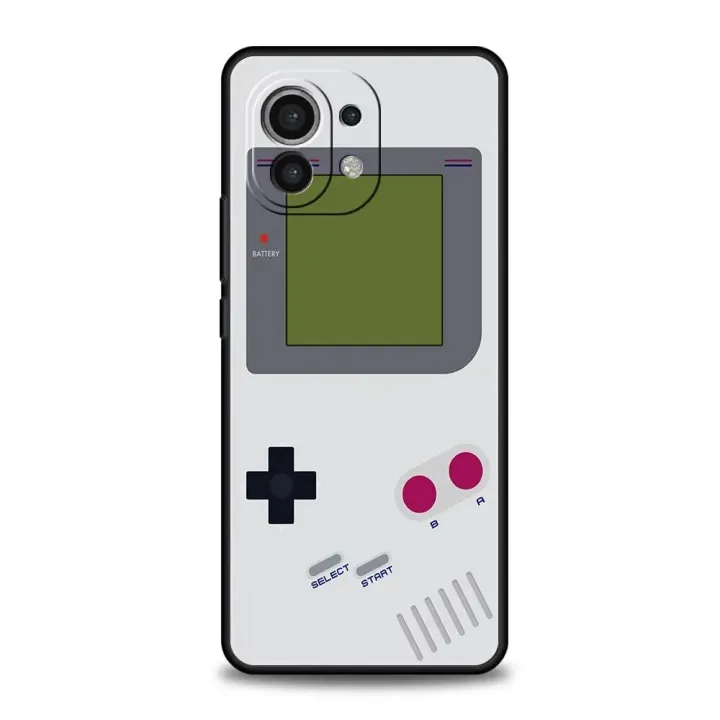 Vintage%20Tape%20Camera%20Gameboy%20Phone%20Case%20For%20Xiaomi%20Poco%20X5%20X4%20X3%20Pro%20M3%20M4%205G%20F3%20F4%20GT%20Mi%2013%2012%2012T%2011T%2010T%2011%20Lite%20Cover%20Black%20-%20Image%202