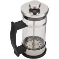 2X Coffee Maker Pot,Stainless Steel Glass Coffee Pot French Filter Pot Household Tea Maker,Suitable for Making Tea. 