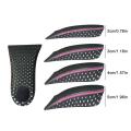 Height Increase Insole Heel Lift Inserts Invisible Half Increased Heel Shoe Lifts for Women Men-2-5CM. 