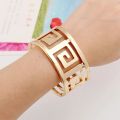 KMVEXO Top Quality Luxurious Gold Color Personality Exaggerate Punk Cuff Bracelets Bangles For Women 2020 Pulseras. 