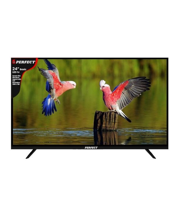 24” Basic LED TV, Single Glass