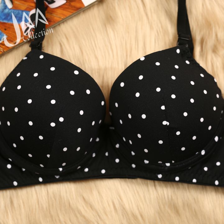 Women's%20Soft%20Comfortable%20Black%20Flower%20Printed%20Foam%20Bra%20for%20Sexy%20Girl%20-%20Image%205