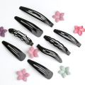 12Pcs/set Black Geometric Hair Clip BB Hairpins Barrettes Styling Tools Fashion Women Girls Hair Accessories Headwear Headdress.