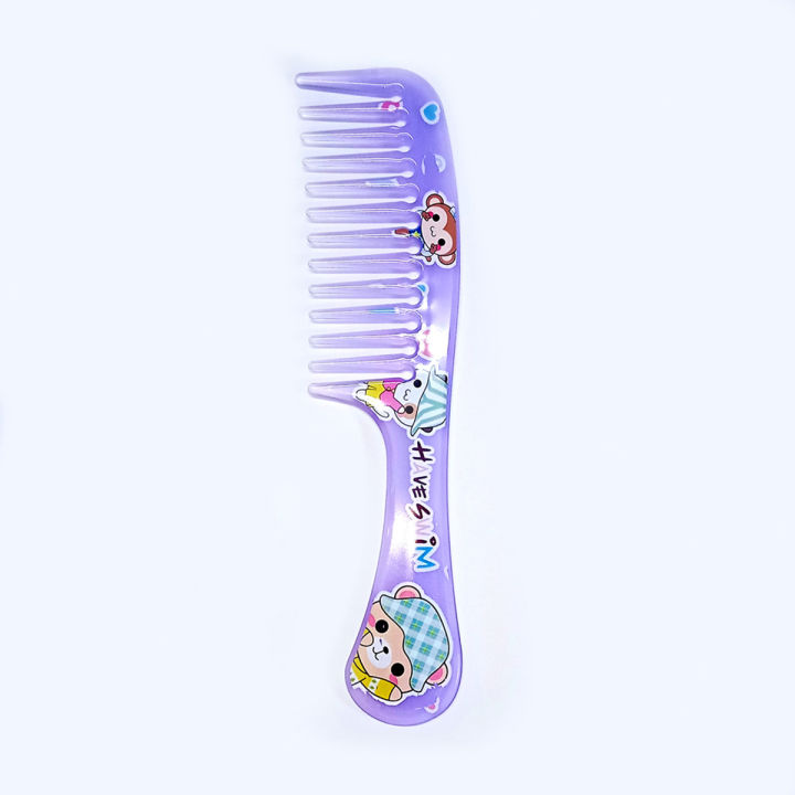 High Grade Plastic Bear Handle Type Hair Comb