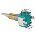 EC11EBB24C03 Dual Axis Encoder with Switch 30 Positioning Number 15 Pulse Point Handle 25mm. 