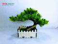 Artificial Bonsai Tree In Plastic /wooden Vases For Office Table Decoration,gram beauty flower.