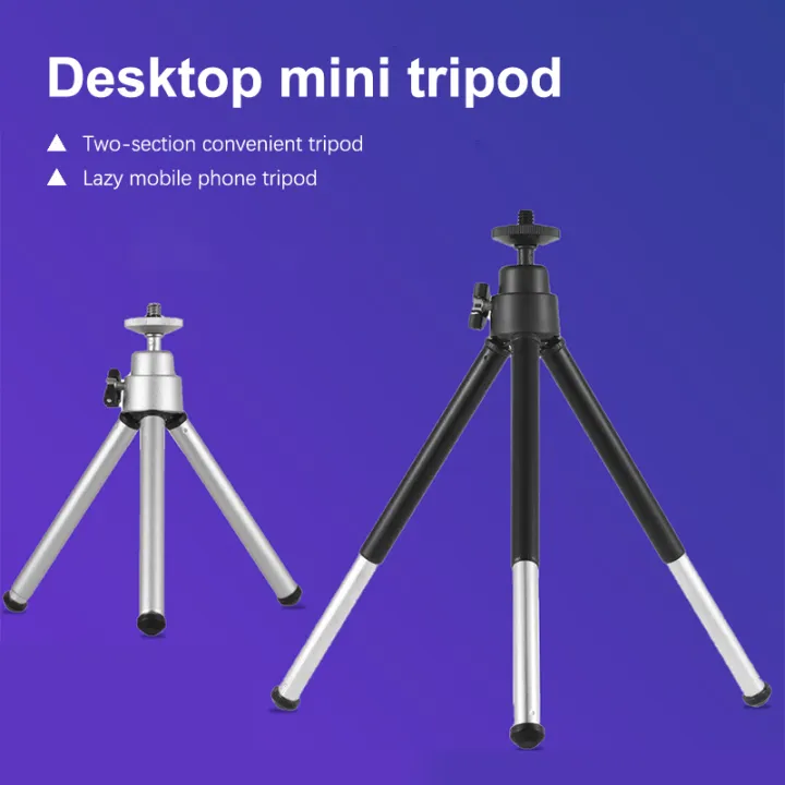 Table Tripod For Phone Smartphone Mini Tripod For IPhone Tripe For Mobile Camera Tripode Stand With Cell Phone Holder Clip Cherry Super Store