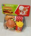 Mini Burger Toy Set Delicious French Fries Cola Model Simulation Food Toy Children Simulation Hamburger Gourmet Educational Toys.
