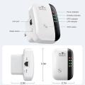 300Mbps WiFi Repeater Wireless-N 802.11 AP Router Extender Signal Booster Range.