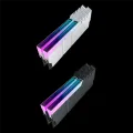 【FUPANG】Computer DDR4 DDR5 5V Sync Memory Radiator RGB Colorful RAM Heatsink Cooler Cooling Shim Black. 