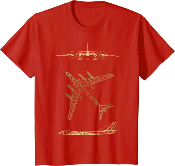 Tu-95%20Russian%20Plane%20Warbird%20Blueprint%20Schematics%20Diagram%20Men%20T-Shirt%20Short%20Sleeve%20Casual%20Cotton%20O-Neck%20Summer%20Shirt%20-%20Image%203