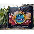 Highly Durable - Top-Tier Option - Indian Dolphin Flis Double Blanket 4.5kg (King Size) - Exceptional Quality. 