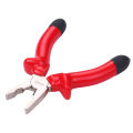 8-Inch Insulated Linesman Pliers CR-V Wire-Cutter Chrome Vanadium Steel Cutting Locking Pliers with Strippers Crimper Serrated Jaw. 