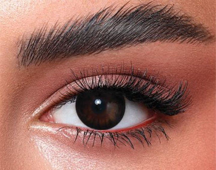 Bella Black Snow white contact lens with kit box B60