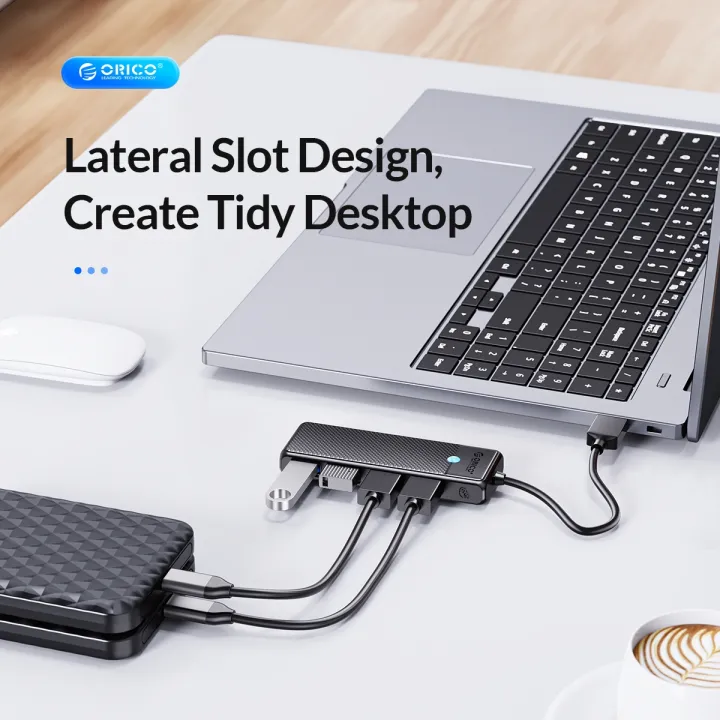 ORICO%20PAPW4A%204%20Port%20USB%203.0%20HUB%205Gbps%20USB%20Splitter%20for%20Laptop%20Multi%20USB%20Port%20Expander%20Black%20-%20Image%207