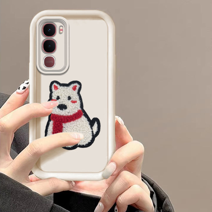 Tokifu%20For%20VIVO%20Y21D%20With%20DIY%20Cute%20Puppy%20Sticker%20-%20Step%20Lens%20Full%20Pack%20Thickened%20Anti-Drop%20Silicone%20Phone%20Case%20-%20Image%204