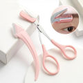 Eyebrow Trimming Knife Eyebrow Face Razor For Women Eyebrow Scissors With Comb Brow Trimmer Scraper. 