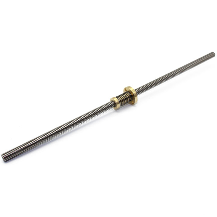【Duoupa Store】3D lead Screw OD 8mm Pitch 2mm Lead 8mm Multi Sizes Threaded Rods+T8 Anti Backlash Spring Loaded for Z Axis