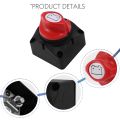 12V-48V Battery Disconnect Isolator Cut Off Kill Switch.