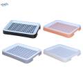 Rabbit Training Pan Cage with Toilet Tray for Hamster Guinea Pigs black.