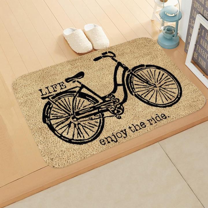 40x60cm Front Door Mat Doormat Bathroom Kitchen Floor Mat Sweet Home Letter Rug Anti-Slip Floor Carpet For Living Room Hallway-40x60cm