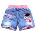 2022 Summer Kids Shorts Girls Denim Shorts Fashion Girl Short Princess Jeans Children Pants Girls Shorts Flower Girls Clothing.