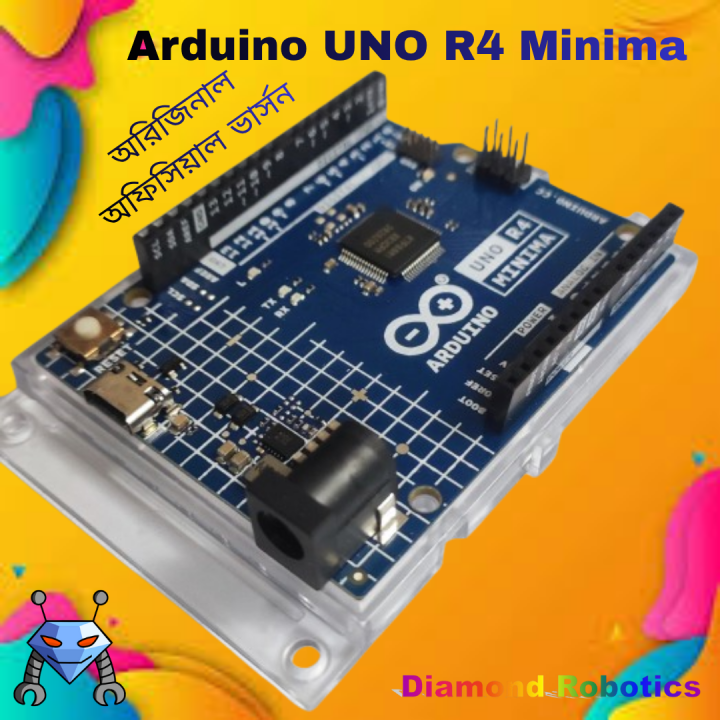 Arduino UNO R4 Minima Original – Type-C, 32-bit Board | Robotics, IoT ...