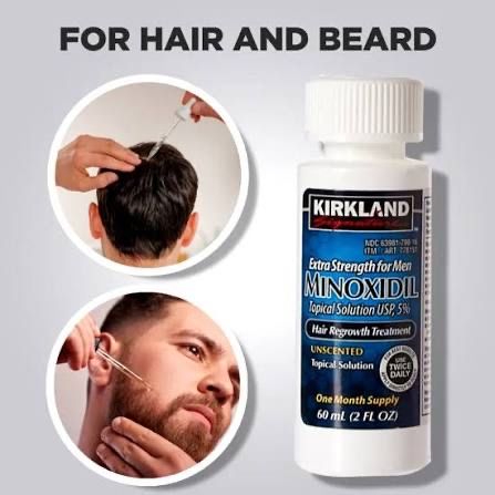 Kirkland Minoxidil 5% For Beard & Hair Growth