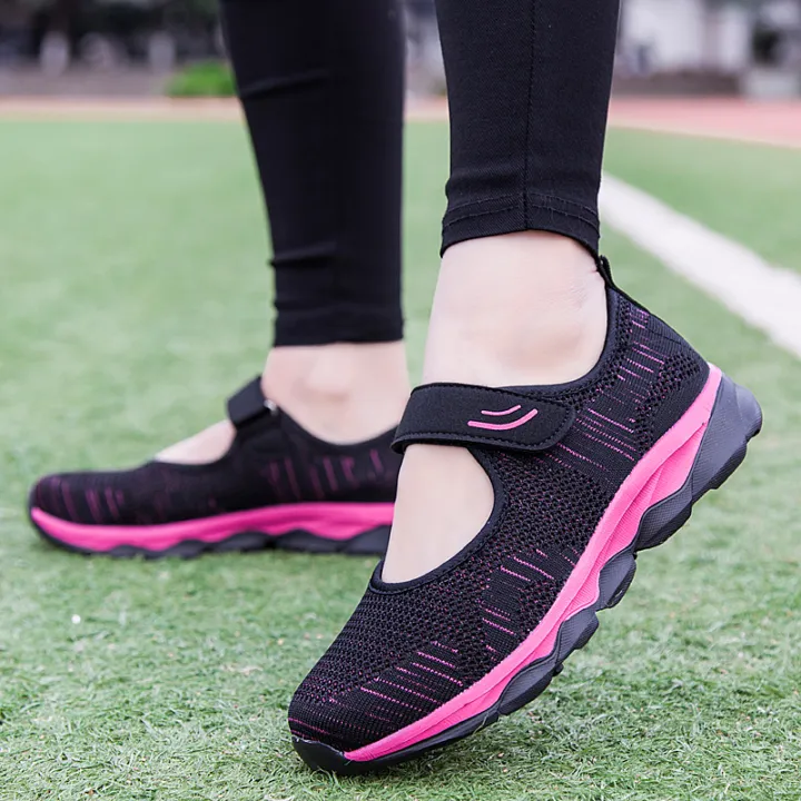 Zulijian%20Shoes%20for%20the%20Old%20Women's%20Summer%20Breathable%20Mom%20Shoes%20Middle-Aged%20and%20Elderly%20Mesh%20Shoes%20Non-Slip%20Soft%20Bottom%20Comfortable%20Walking%20Shoes%20Women%20-%20Image%202