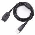 USB DC Charger + Data SYNC Cable Cord For Samsung YP-S3 J S3Q S3Z S3B MP3 Player.