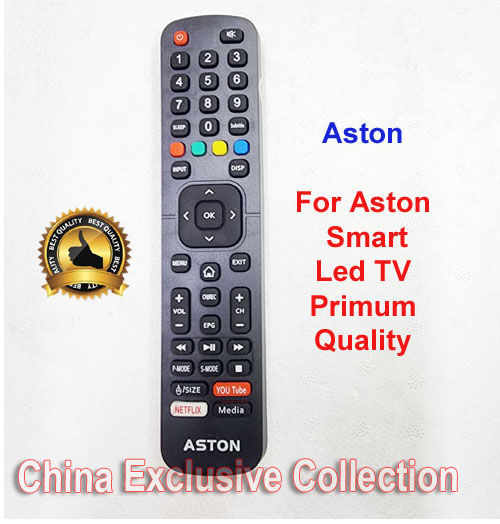 Aston China Led Tv Smart Remote Control.