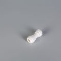 Equal Straight 1/4" X 1/4" Plastic Quick Pipe Fitting Reverse Osmosis Connector-1 Pcs.