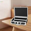 Aluminum Alloy Case Hard Briefcases Organizer for Travel Men Mic Storage S. 